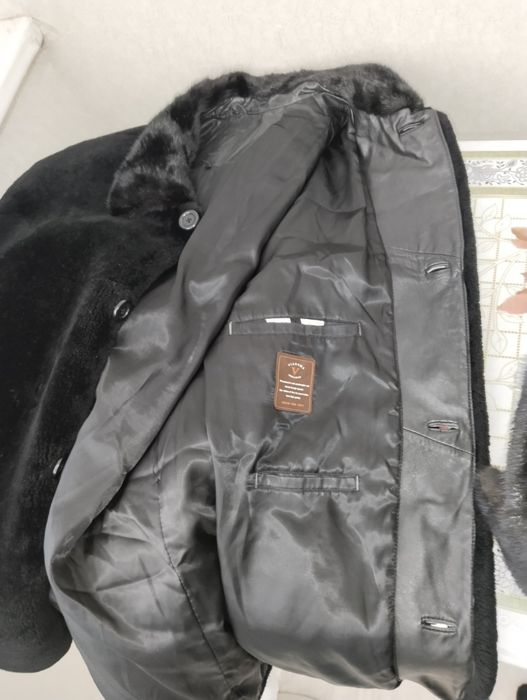 Продам мужскую шубу и шапку