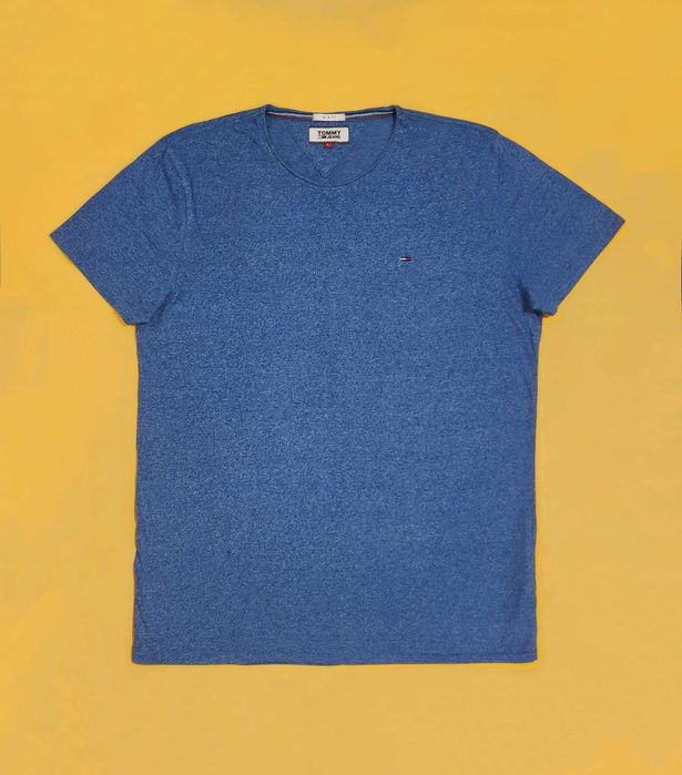 Tricou Tommy Hilfiger - Slim Blue Sidef