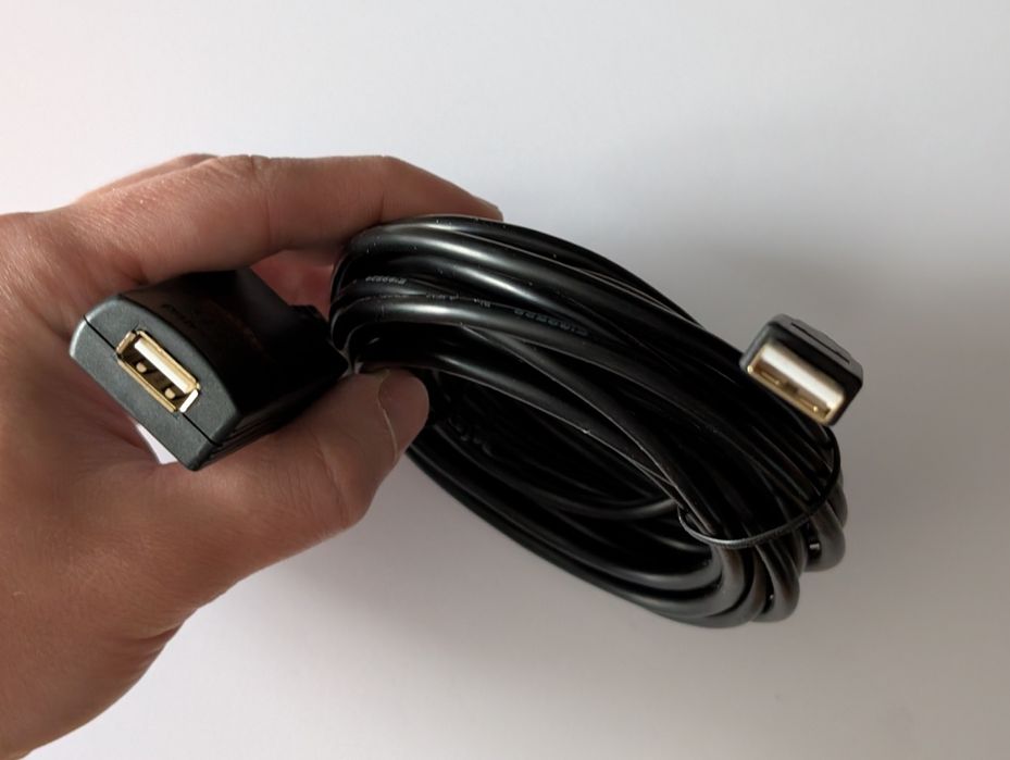 Cablu extensie USB-A Roline 5 metrii - nou