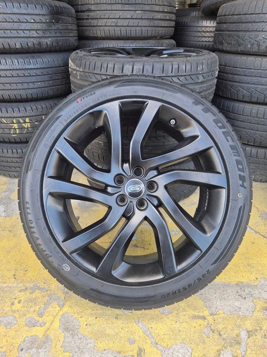 Roti Jante 5x108 20'' OEM Land Rover Range Rover Evoque 245/45/20 - CU ANVELOPE NOI - SUPER PRET !