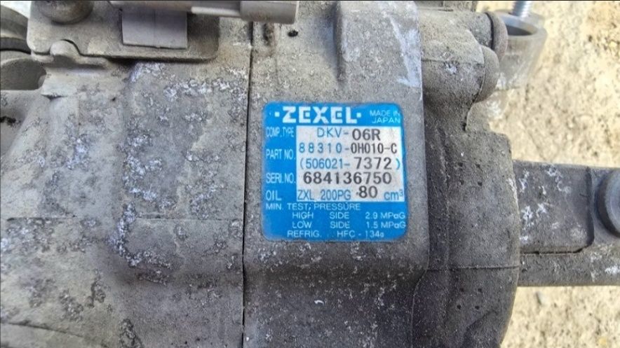 Compresor aer condiționat Peugeot 107 Citroen C1 Toyota Aygo 2007