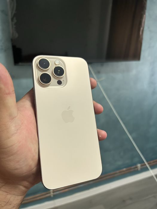 Vand iphone 16 pro max desert Titanium! 256 gb!