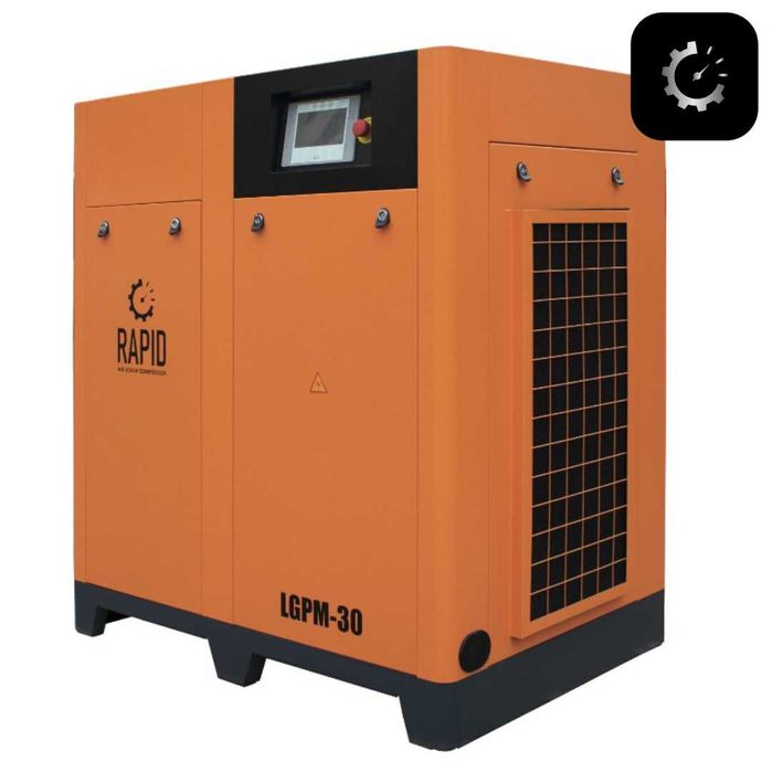 Винтовой воздушный компрессор c инвертором
Rapid LGPM-30