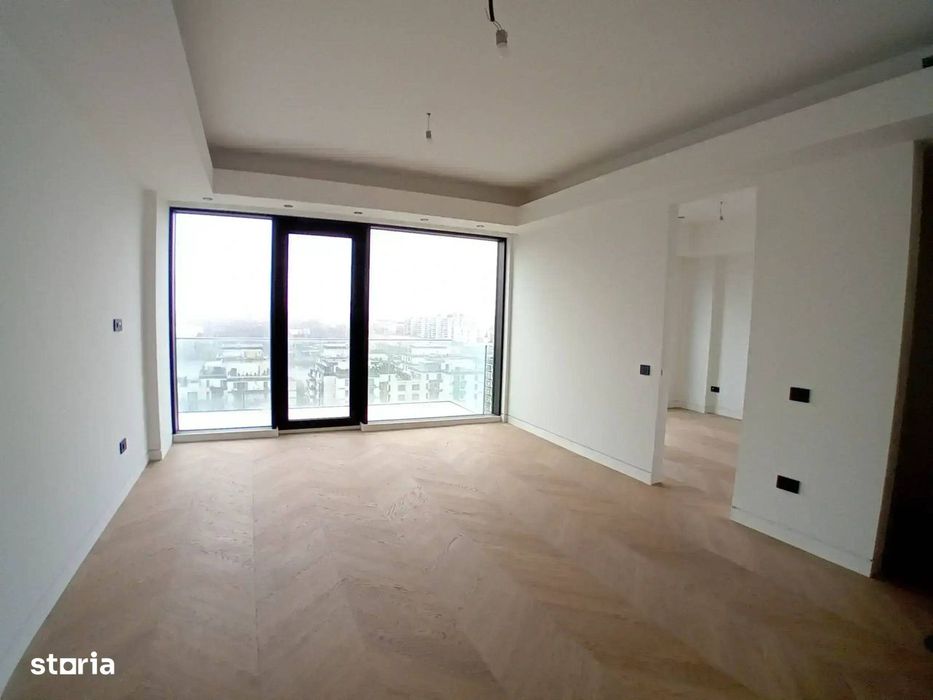 2 camere luminoase cu balcon, Fabrica de Gluzoza, etaj 9 — fotografia 1