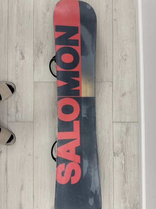 Placa salomon 160cm, Legaturi Clew Black, boots Boa 44