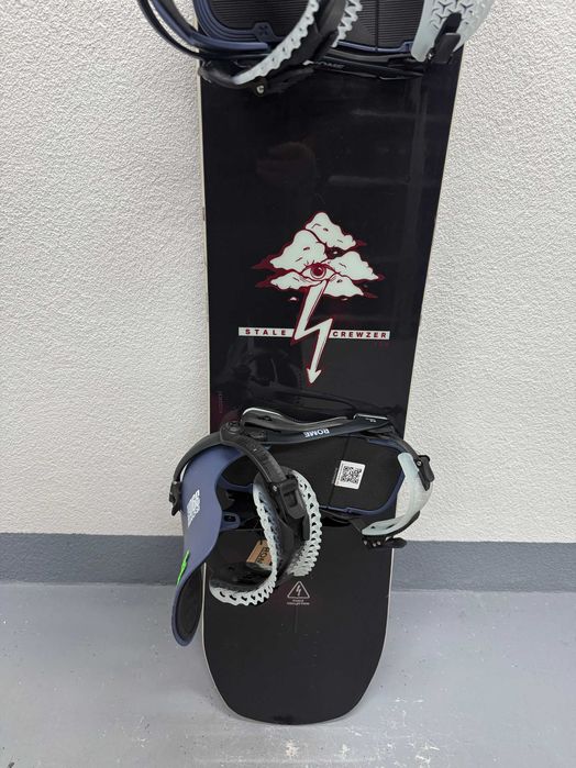 placa snowboard rome stale crewzer L154cm