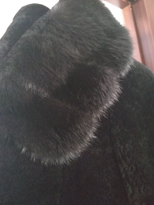 Шуба мутоновая 44размер