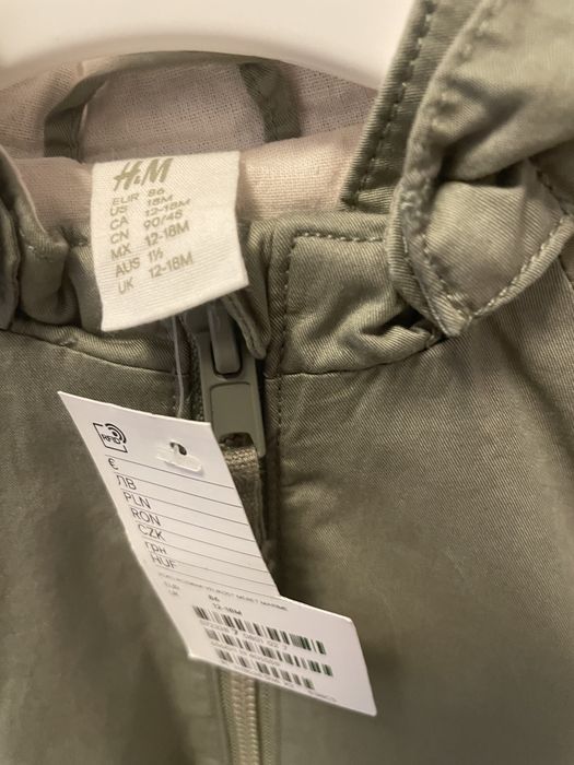 NOU cu eticheta geaca H&M mas 86-92
