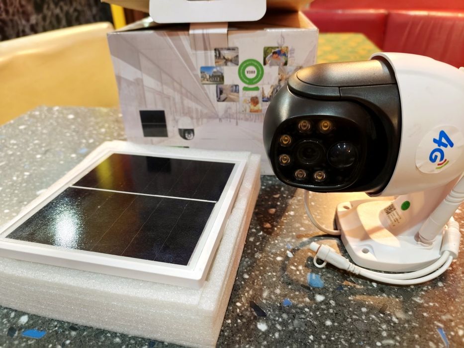 ЧИСТО НОВА 4G Соларна Камера V380 Pro – БЕЗ ТОК И ИНТЕРНЕТ