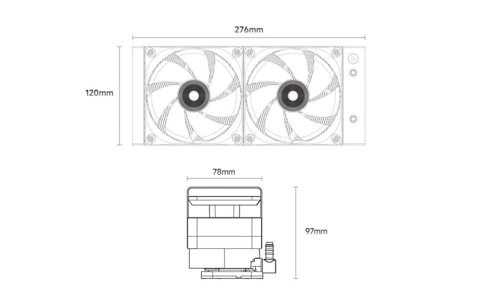 СЖО Ocypus Sigma L24 | L36 Pro. Водянка 240 / 360 мм