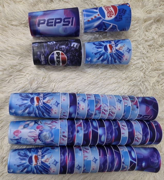 Pahare pepsi noi