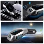 FM Трансмитер X7 Bluetooth за автомобил с LCD дисплей