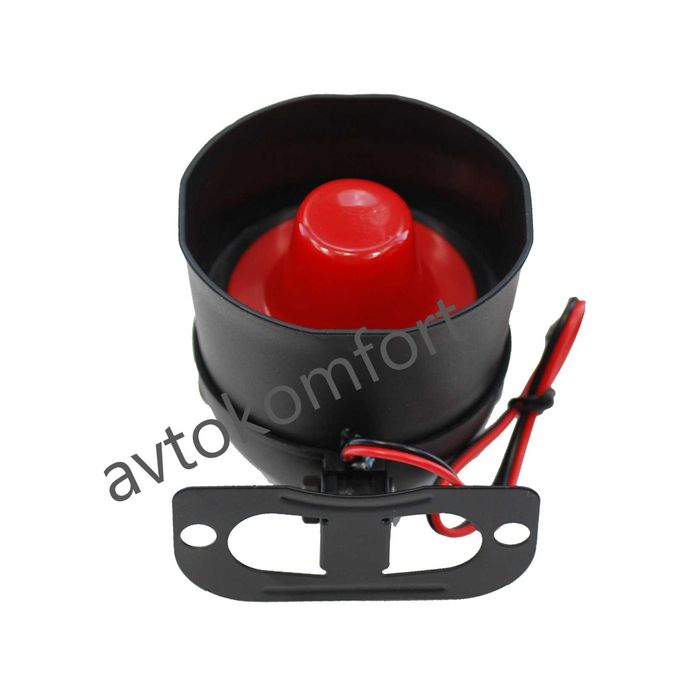 Електронен Клаксон 20 Вата Сирена За Аларма С 6 Мелодии С Код АВ 127