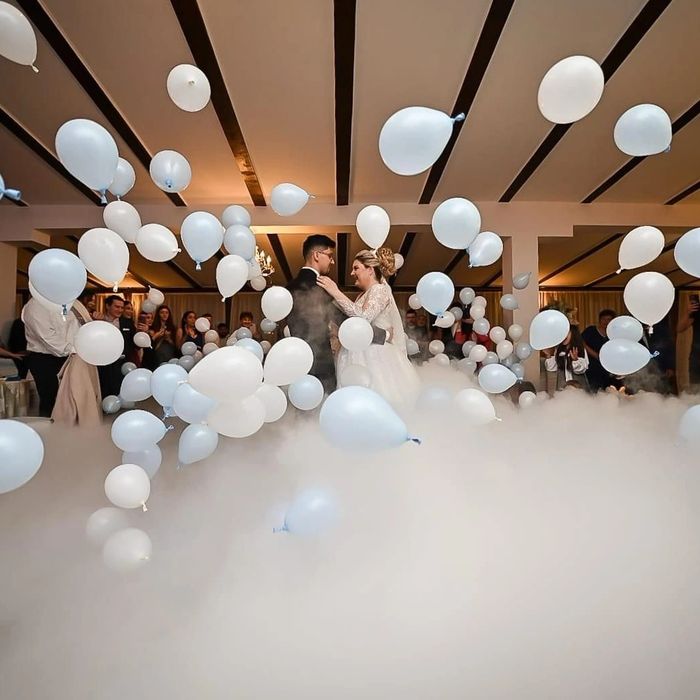 Fum greu ,explozie de baloane, bar mobil