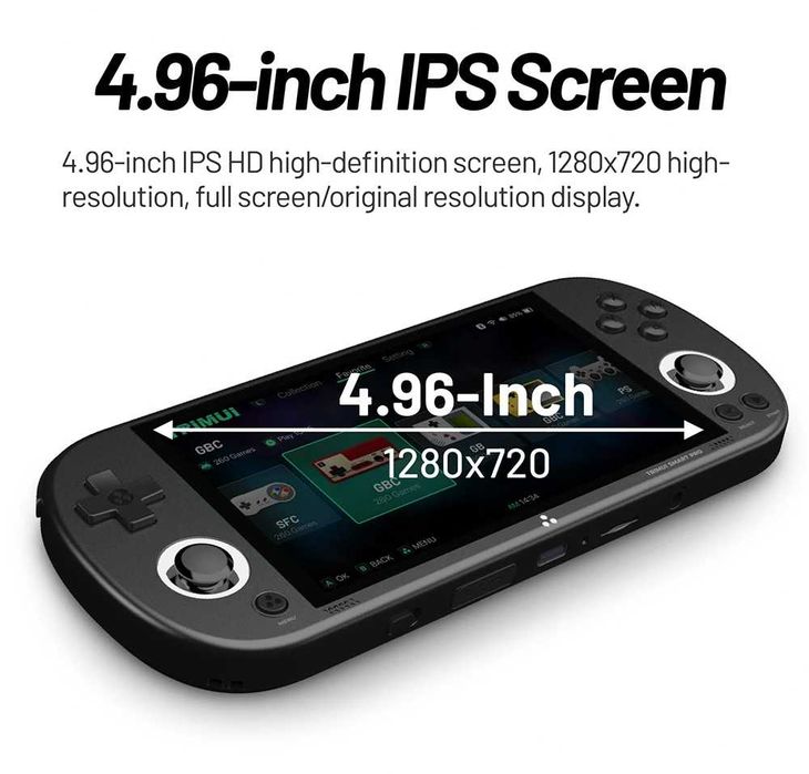 Nou Consola portabila jocuri retro Trimui Smart Pro ecran mare IPS
