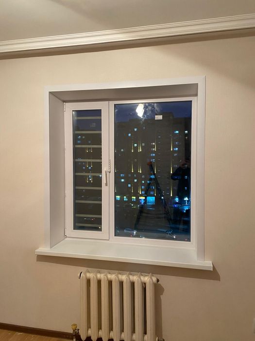 Откосы окна пластиковые стеклопакеты