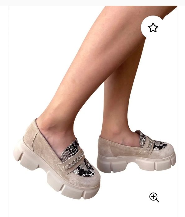 Pantofi casual din piele