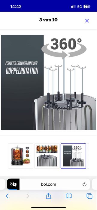 Gratar electric Heinrich’s HDG 8687 1400W