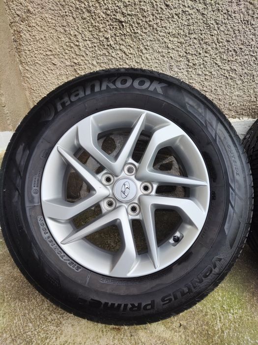 16" 5x114.3/67.1 оригинални джанти от Hyundai Tucson с гуми 215 70 16