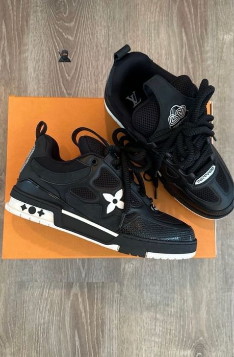 Louis Vuitton Skate (Negru/Crem)
