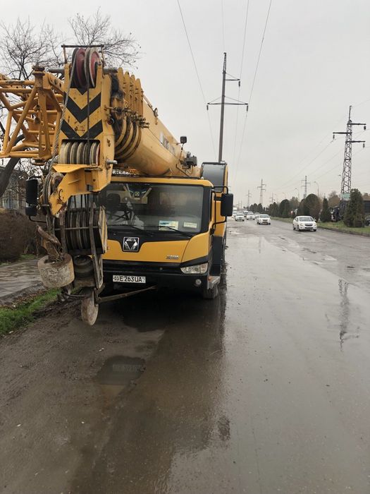 Услуга автокрана хмжи 50тонн
