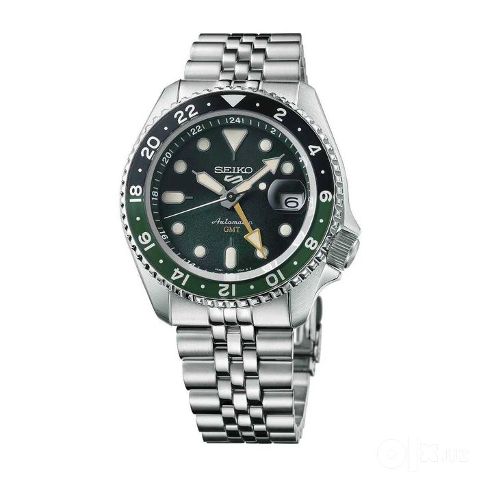 Seiko 5 Diver GMT Green SSK035