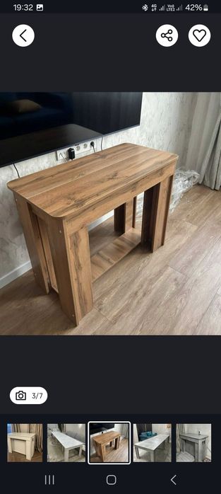 Стол трансформер