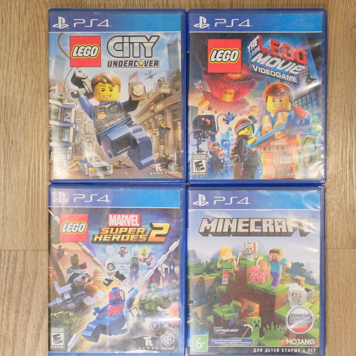 6 популярных игр для PS4 на дисках