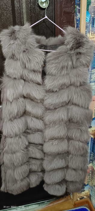 Жилет норковый женский