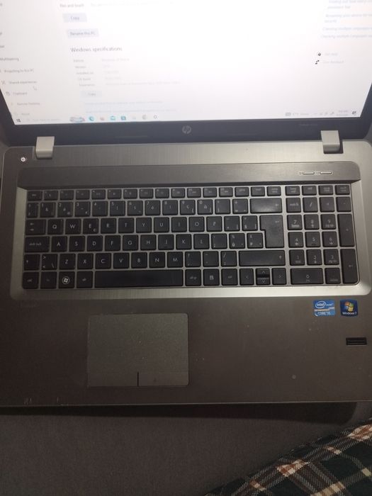 Lapotop hp notebook 4730s