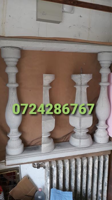 Vand balustri beton 2 modele