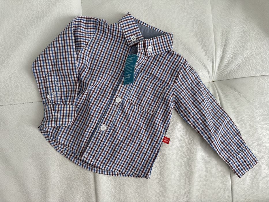 Cămașă baieți cu mânecă lungă 12 M