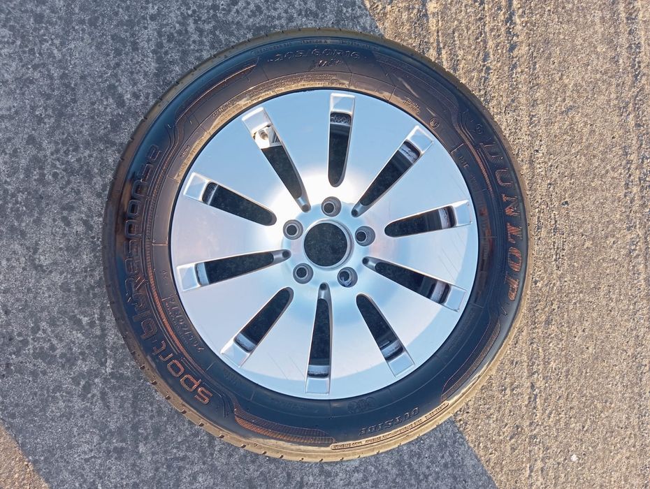 Vand jante Mercedes 16 inch cu anvelope vara Dunlop