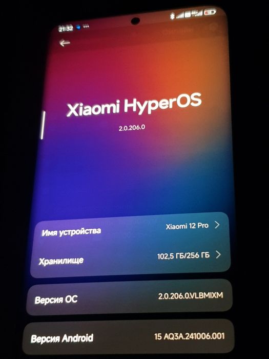 Xiaomi 12 Pro 256/12