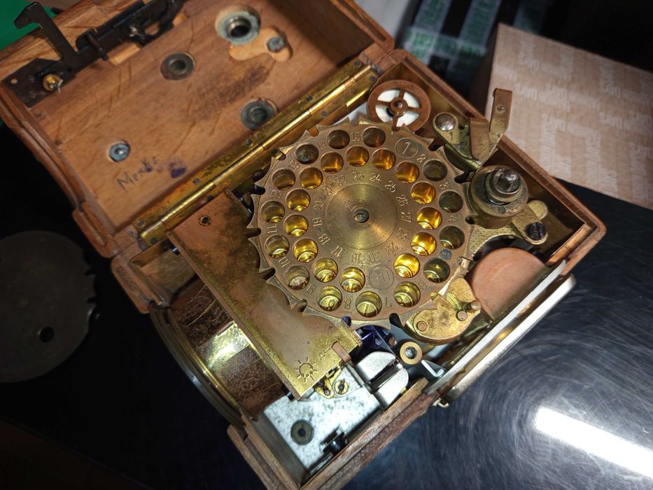 Ceas BENZING ceas constatator porumbei voiajori - 30 pozitii