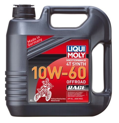 Ulei motor motociclete Liqui Moly 10W60, Sintetic Offroad Race 4T, 4L