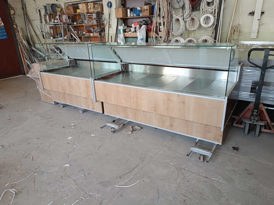 Месарски хоризонтални хладилни витрини - по поръчка