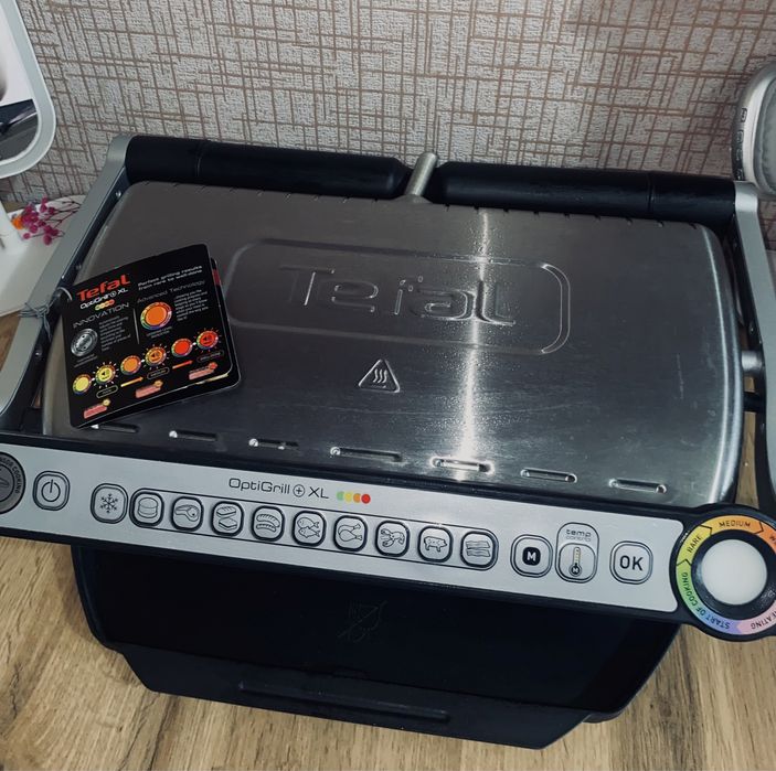 Продаётся электрогриль Tefal OptiGrill+ XL