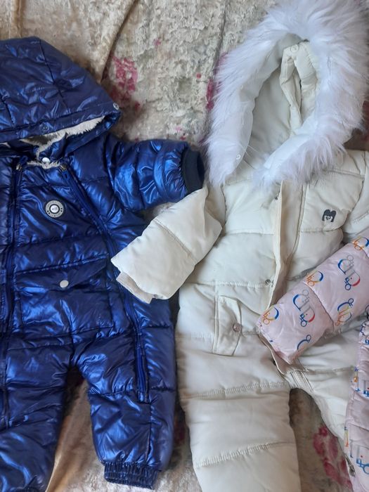 Синий красный комбинезон