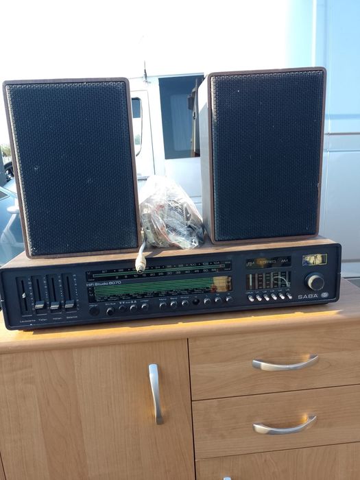 Saba HiFi 8070 cu difuzoare - funcționează perfect