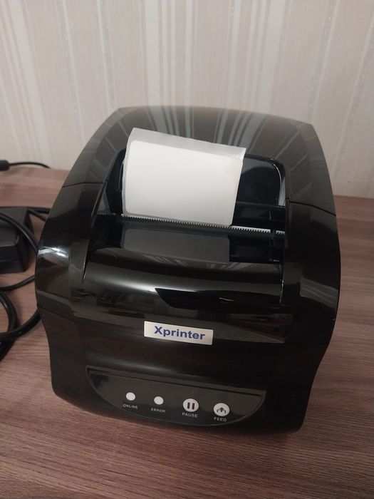 Новый термопринтер для штрих-кодов Хprinter 365В