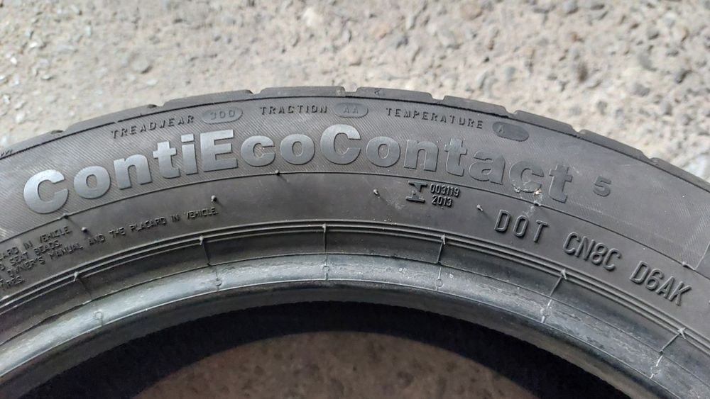 Летни гуми 185/50/16 Continental ContiEcoContact5 2 броя