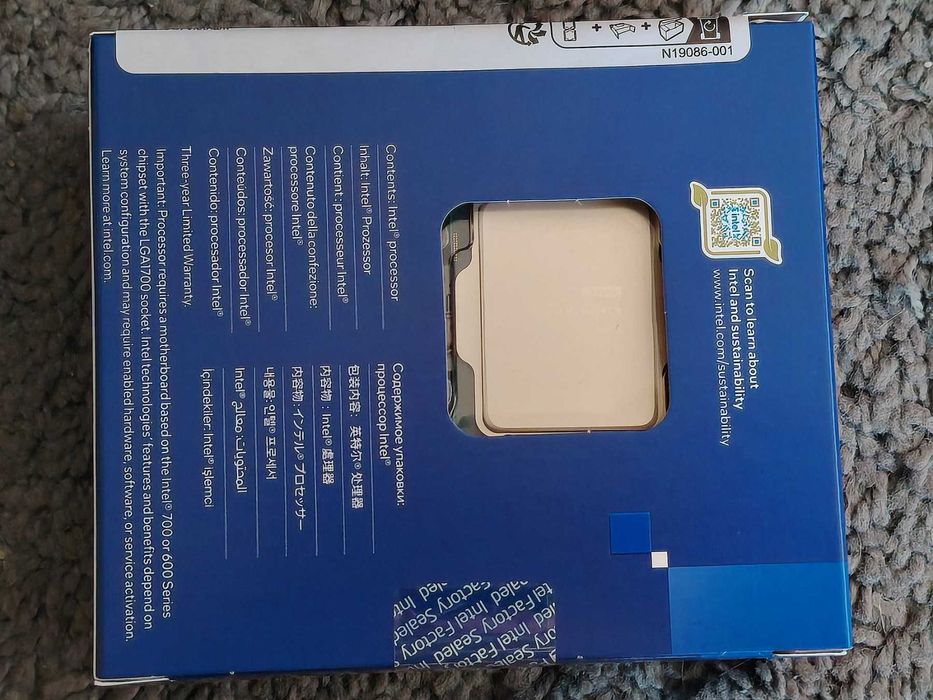 НОВ ! Процесор Intel Core i9-13900KF, двадесет и четириядрен (3.0/5.4GHz, 36MB Cache, LGA1700) Box, без охлаждане