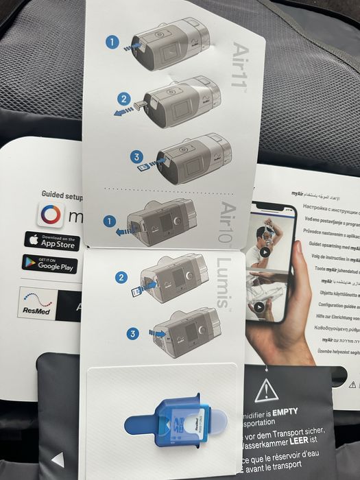 ResMed AirSense 11 Elite apnee nocturna Nou!