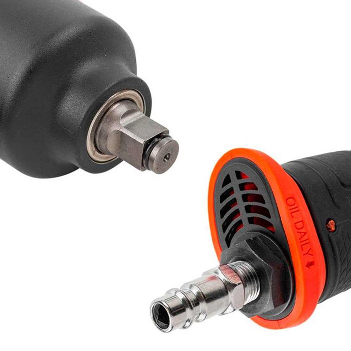 Пневматичен ударен гайковерт с къс шпиндел 12 720Nm ForceKraft