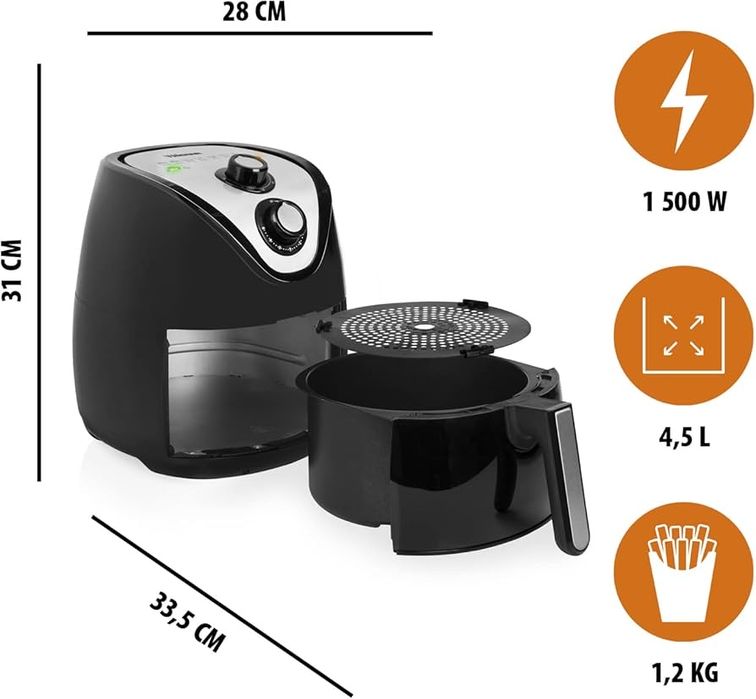 ФРИТЮРНИК TRISTAR FR-6994 AIR FRYER XXL – 4.5л.-1500w