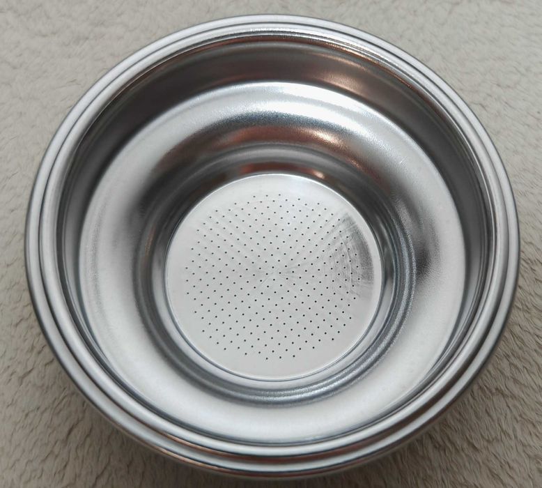 НОВО * Професионален Ръкохватка / Портафилтър 58mm с 3 уши * Солиден хромиран месинг 545г (Breville са 282г)  + Единична и Двойна Цедка