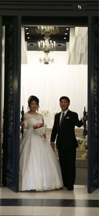 Свадебное платье .