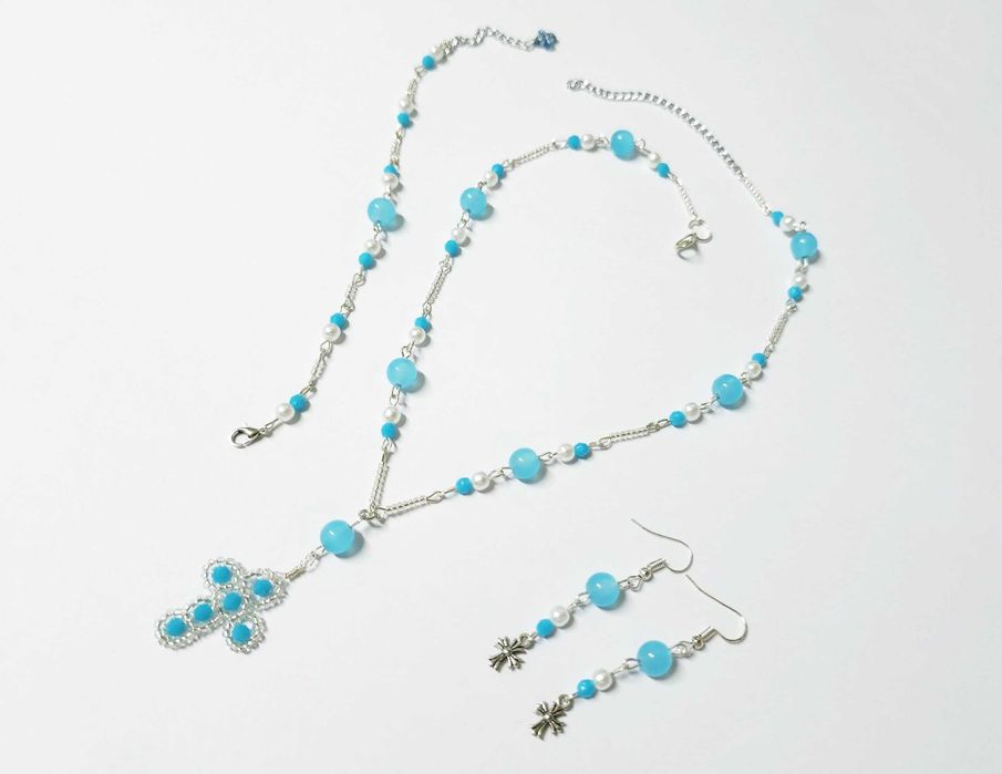 Seturi bijuterii martie, martisor, cruciulite finute multe culori