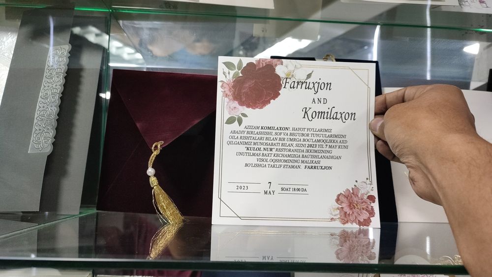 Пригласительные Таклифнома табрикнома